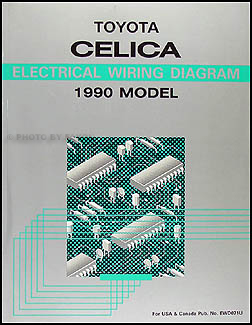 1990 Toyota Celica Wiring Diagram Manual Original