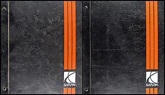 1991-1994 Saturn Shop Manual Factory Original Binder 3 Vol. Set