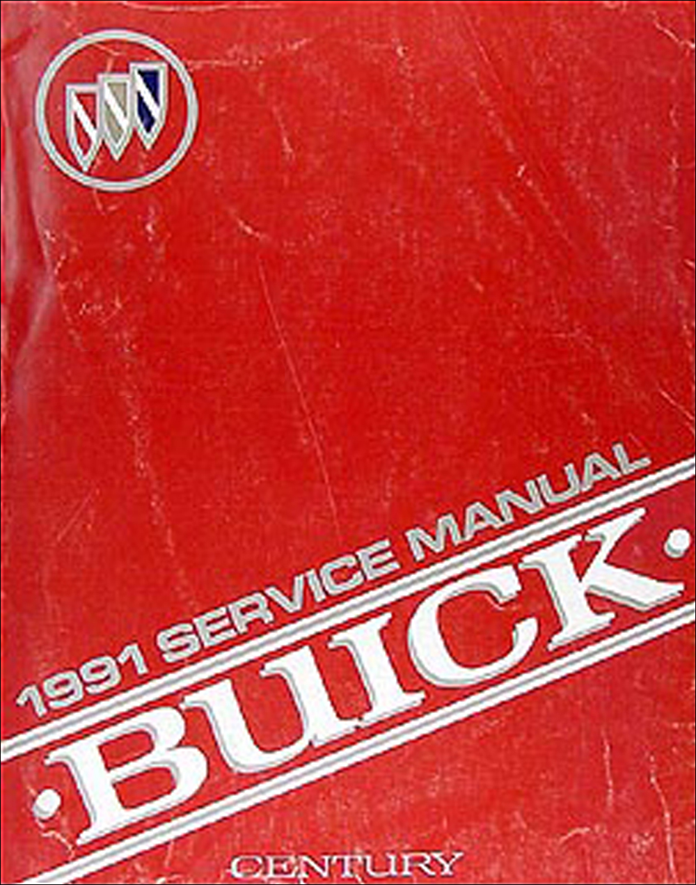 1991 Buick Century Repair Manual Original 