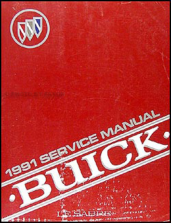 1991 Buick LeSabre Repair Manual Original 