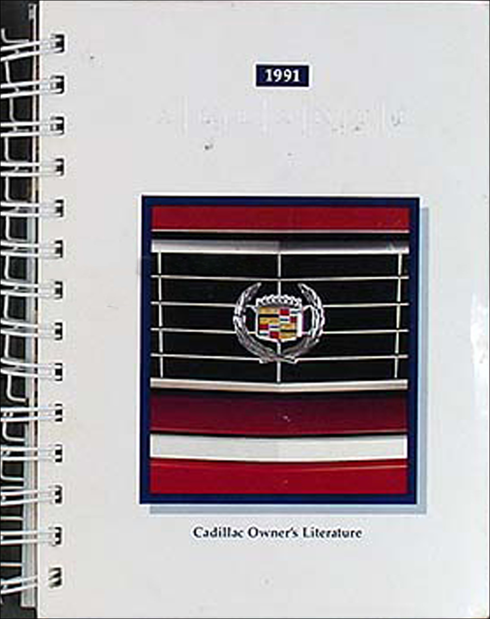 1991 Cadillac Allante Original Owner's Manual 91
