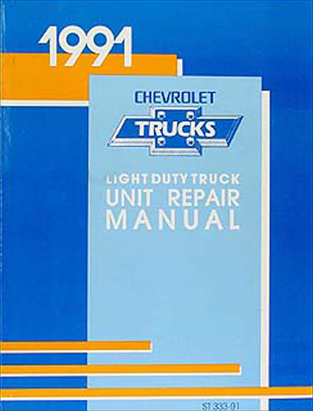1991 Chevy 1/2, 3/4, & 1 ton Truck Overhaul Manual Original