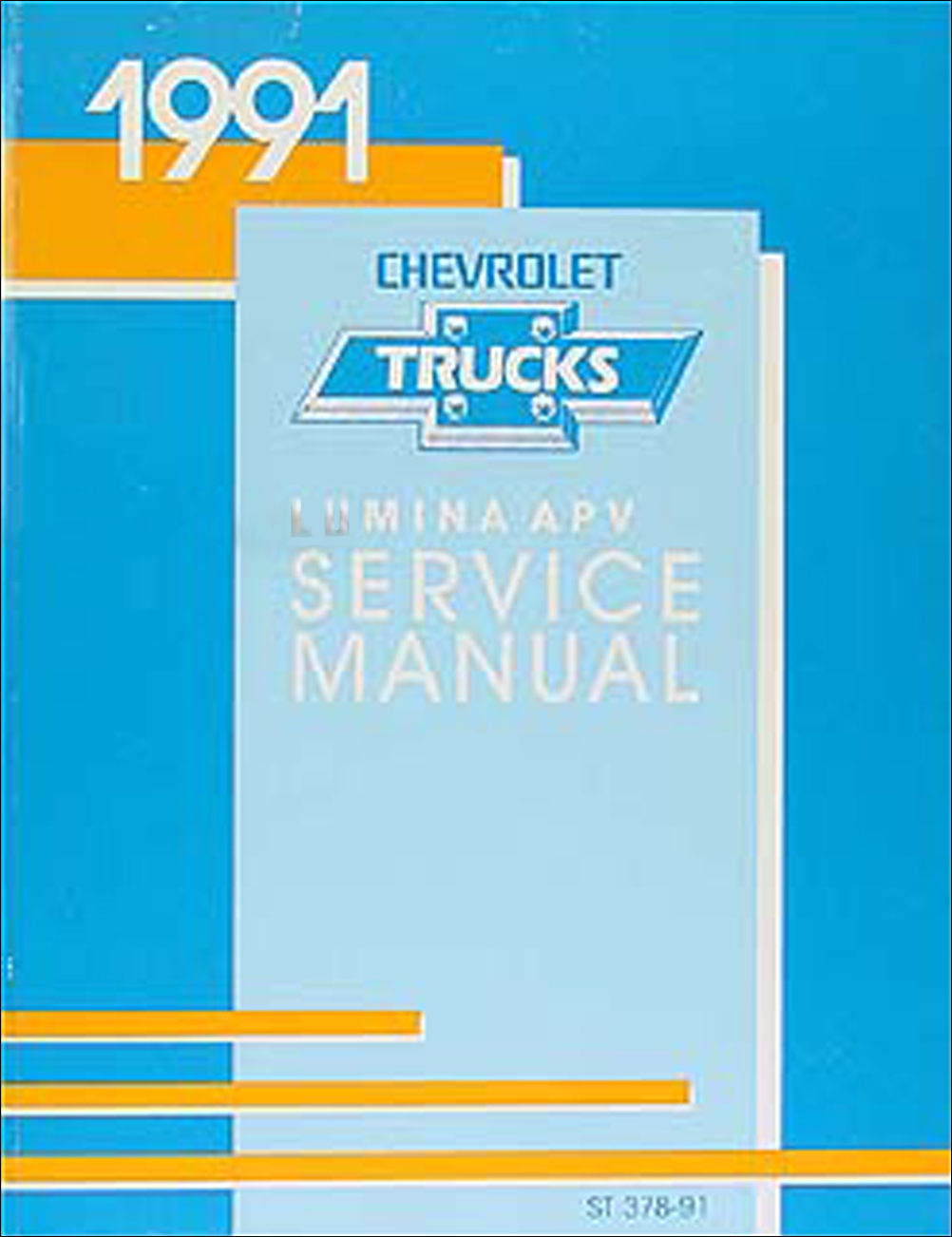 1991 Chevy Lumina APV Minivan Repair Manual Original 