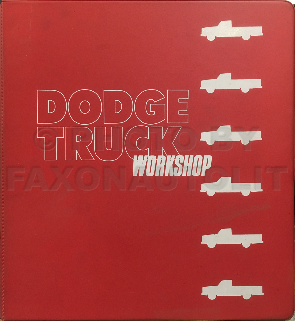 1991 Dodge Truck Sales Training Album Original