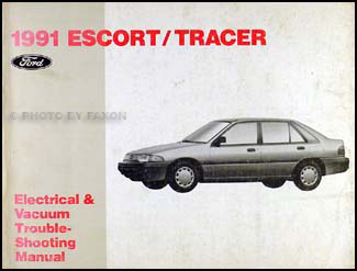 1991 Ford Escort Mercury Tracer Electrical Troubleshooting Manual