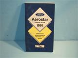 1991 Ford Aerostar Owner's Manual Original