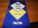 1991 Ford Cargo Owner's Manual Original