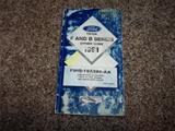 1991 Ford Medium Duty Truck Owner's Manual Original B-600 B-700 F-600 F-700 F-800 FT-900