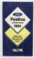 1991 Ford Festiva Owner's Manual Original