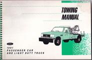 1991 Ford Car and Truck Towing Manual Original