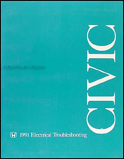 1991 Honda Civic Electrical Troubleshooting Manual Original