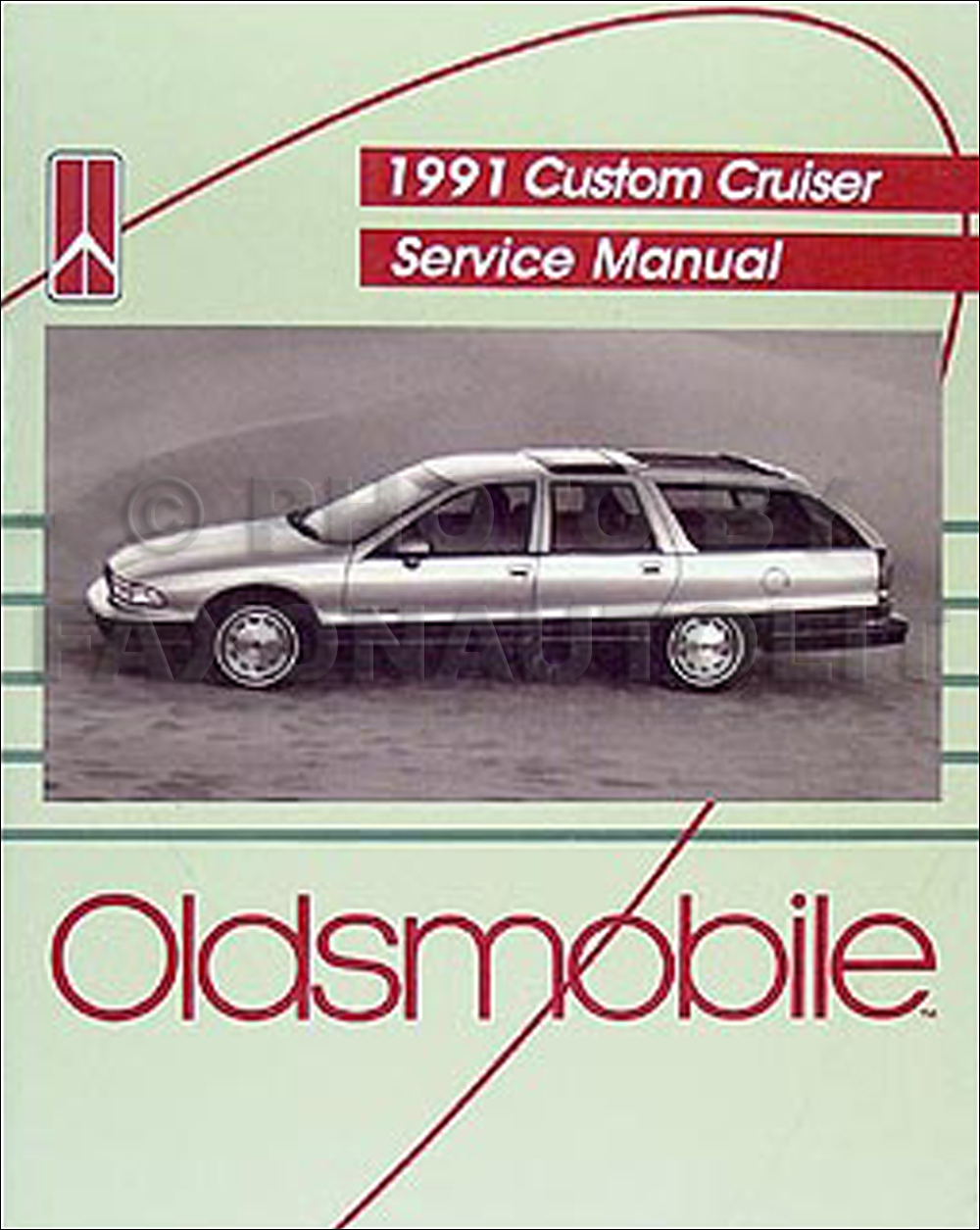 1991 Oldsmobile Custom Cruiser Repair Manual Original