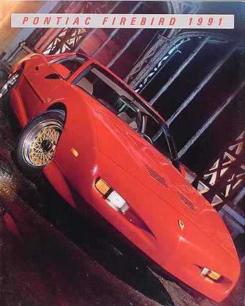 1991 Pontiac Firebird & Trans Am Sales Literature Original