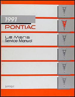 1991 Pontiac LeMans Repair Manual Original 