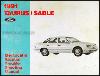 1991 Ford Taurus Mercury Sable Electrical Troubleshooting Manual