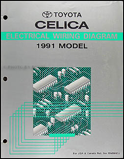 1991 Toyota Celica Wiring Diagram Manual Original  1991 Toyota Celica Wiring Diagram Manual Pdf    Faxon Auto Literature