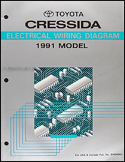 1991 Toyota Cressida Wiring Diagram Manual Original
