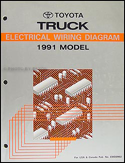 1991 Toyota Pickup Truck Wiring Diagram Manual