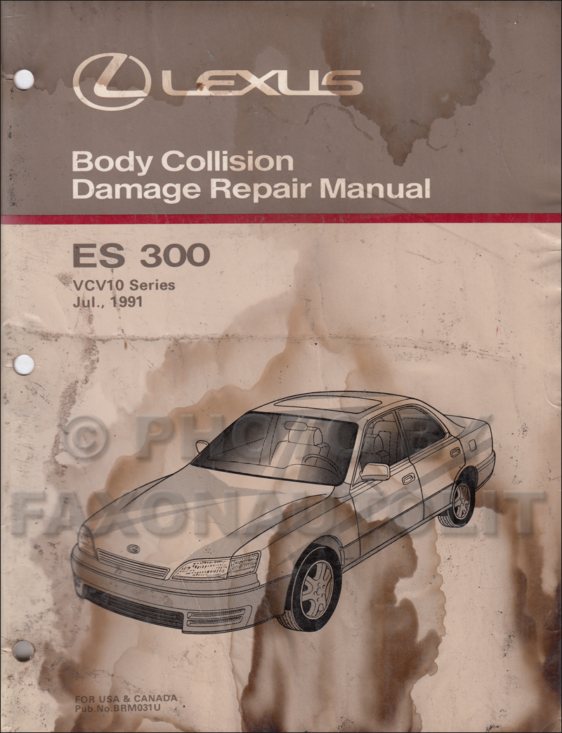 2003-2009 Lexus GX 470 Body Collision Repair Manual Original
