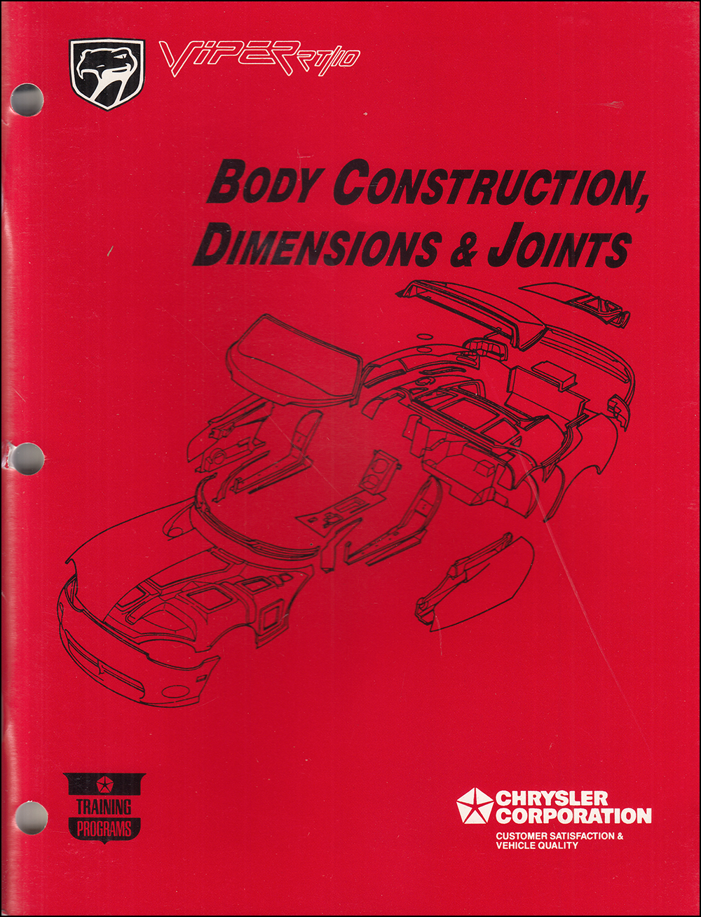1998 Dodge Durango Body Collision Repair Manual Original