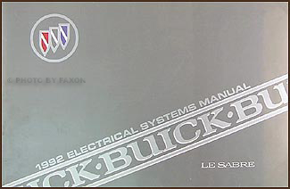 1992 Buick LeSabre Electrical Troubleshooting Manual Original