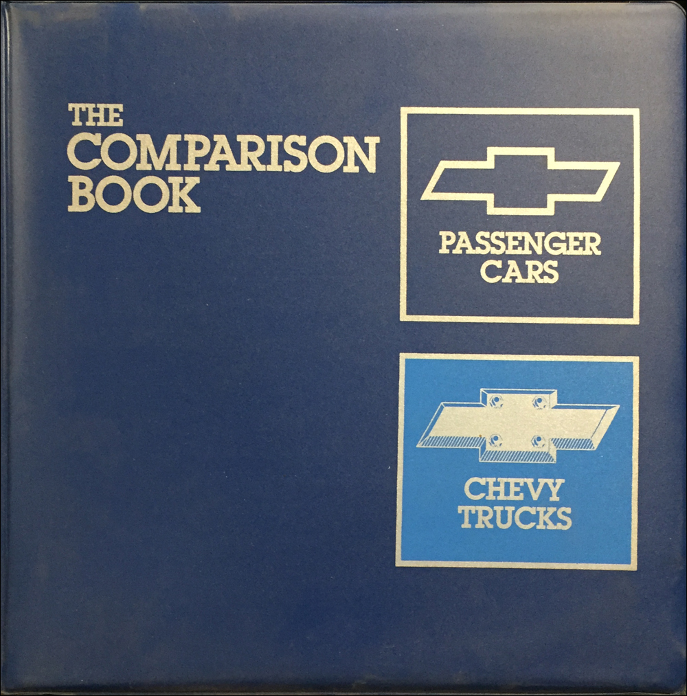 1992 Chevrolet Car and Truck Competitive Comparison Dealer Album Original