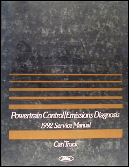 1992 FoMoCo Engine/Emissions Diagnosis Manual Original