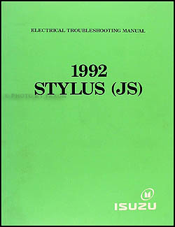 1992 Isuzu Stylus Electrical Troubleshooting Manual Original