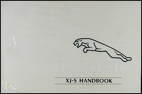 1992 Jaguar XJS Owner's Manual Original