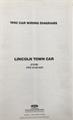 1992 Lincoln Foldout Wiring Diagrams Original - Select your model from the list