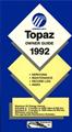 1992 Mercury Topaz Owner's Manual Original