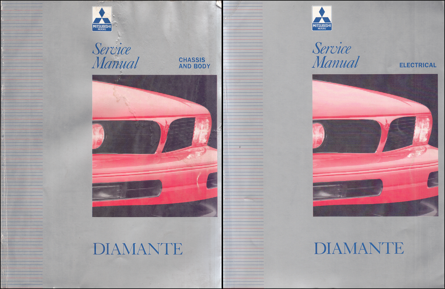 1992 Mitsubishi Diamante Repair Manual Original