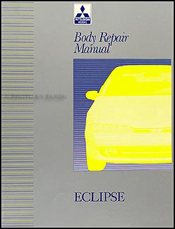 1991-1994 Mitsubishi Eclipse Body Manual Original