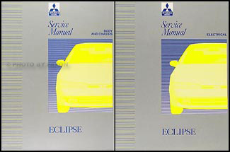 1992 Mitsubishi Eclipse Repair Manual Set Original