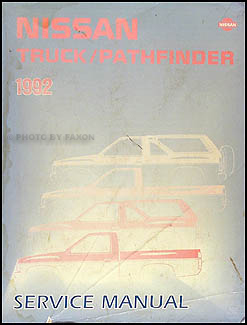 1992 Nissan Truck/Pathfinder Repair Manual Original