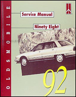1992 Oldsmobile Ninety Eight Repair Manual Original 