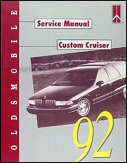 1992 Oldsmobile Custom Cruiser Repair Manual Original