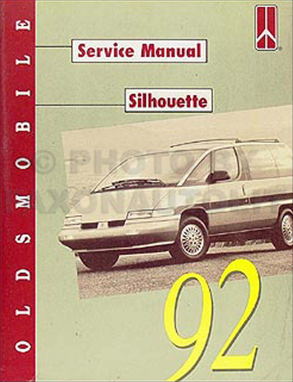 1992 Oldsmobile Silhouette Van Repair Manual Original 