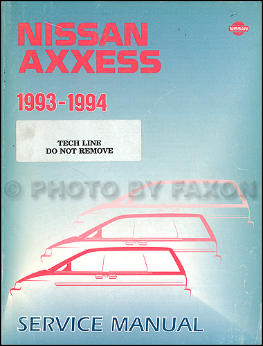 1991 Nissan Sentra/NX Coupe Repair Manual Original