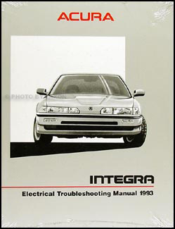 1993 Acura Integra Electrical Troubleshooting Manual Original