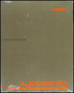 1993 Acura Legend Sedan Electrical Troubleshooting Manual Original