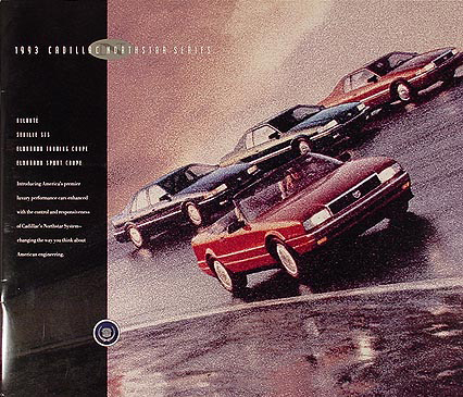 1993 Cadillac Northstar Series Sales Catalog Original