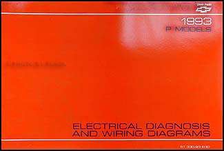 1993 Chevrolet P Motorhome and Forward Control Wiring Diagram Manual