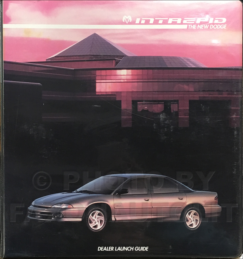 1993 Dodge Intrepid Dealer Launch Album Original