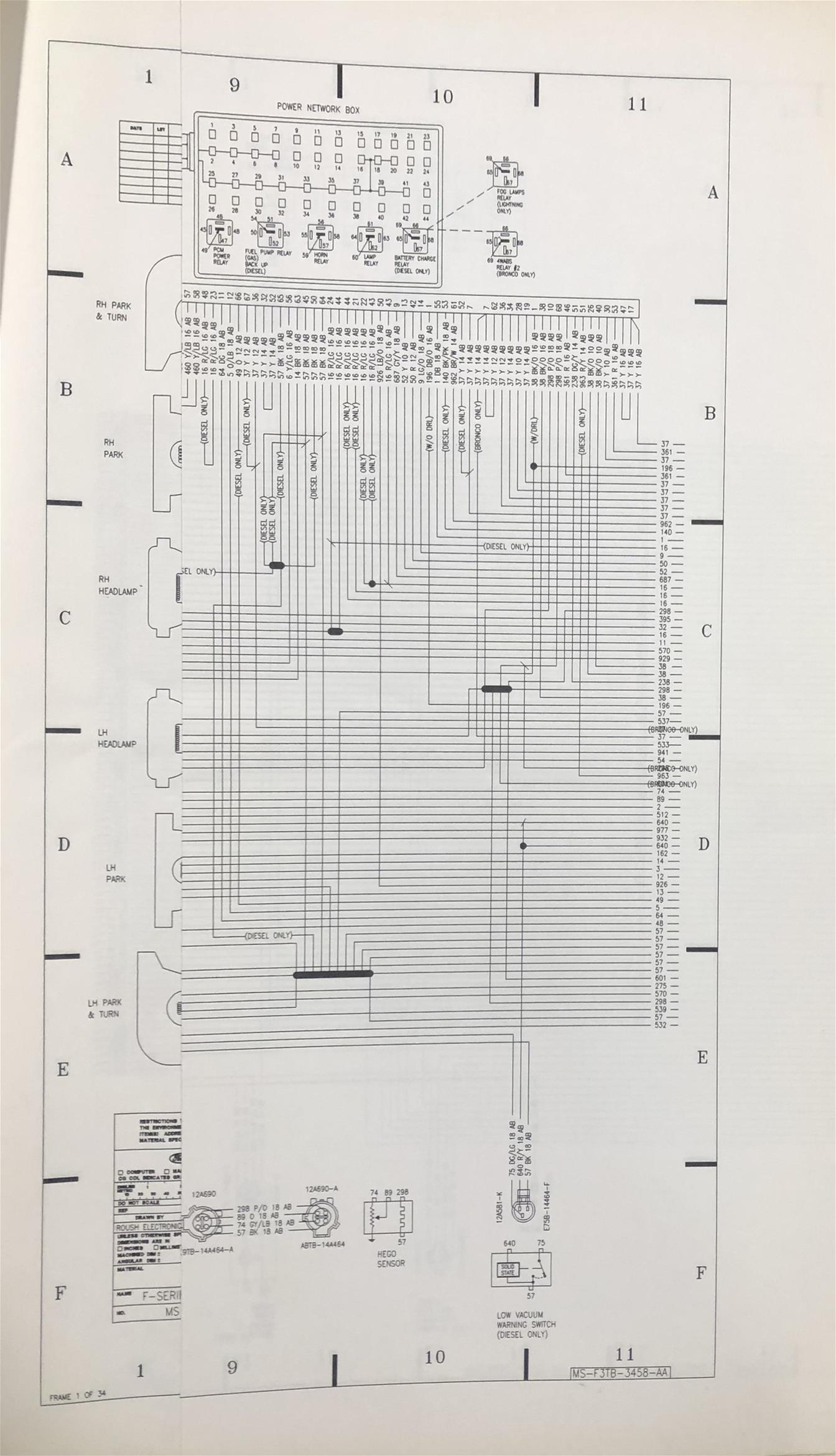 1993 Ford Truck Electric Troubleshooting Manual – Bronco, F150-350, F-Super Duty
