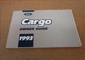 1993 Ford Cargo Owner's Manual Original