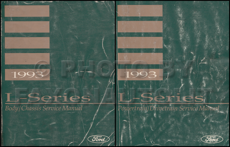 1993 Ford L-Series 7000-9000 Truck Repair Shop Manual Original