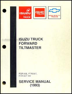 1993 FSR, W6, FTR, W7, FVR Repair Manual Original 