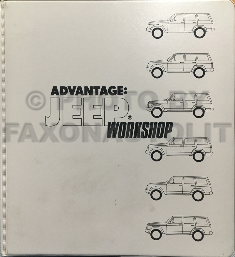 1993 Jeep Sales Training Manual Original