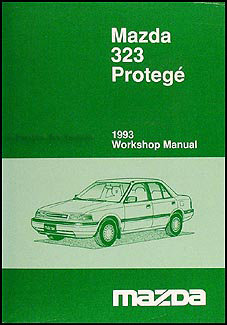 1993 Mazda 323 Repair Manual Original 